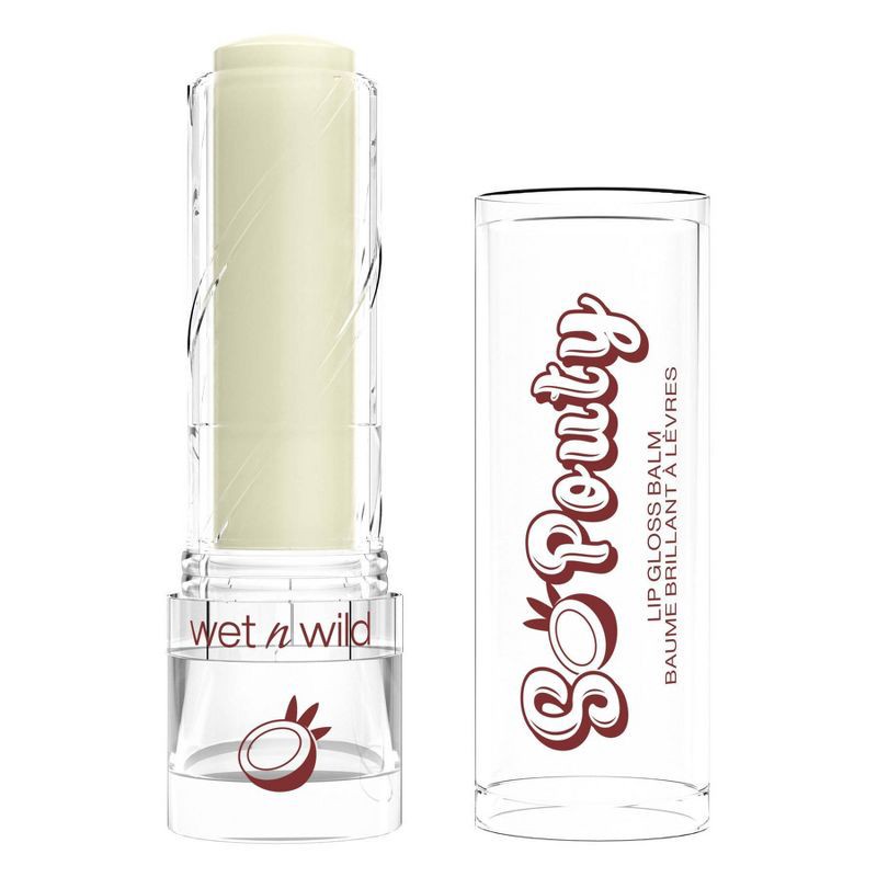 slide 2 of 4, Wet n Wild Perfect Pout Lip Gloss Balm - Coconuts for You - 0.14oz, 0.14 oz