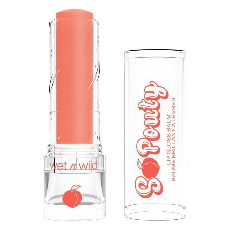 slide 2 of 4, Wet n Wild Perfect Pout Lip Gloss Balm - Peach Bum - 0.14oz, 0.14 oz