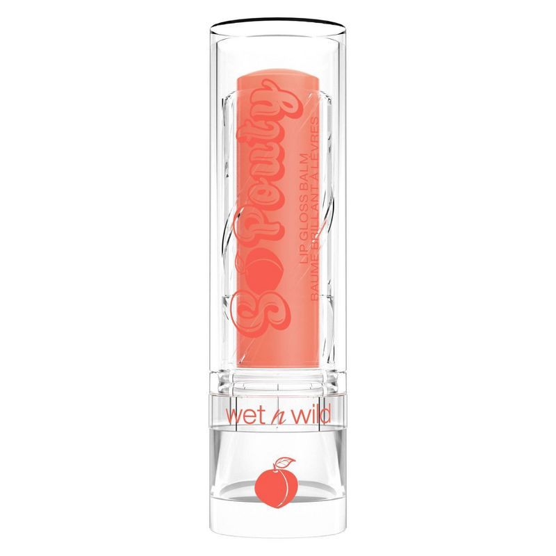 slide 1 of 4, Wet n Wild Perfect Pout Lip Gloss Balm - Peach Bum - 0.14oz, 0.14 oz