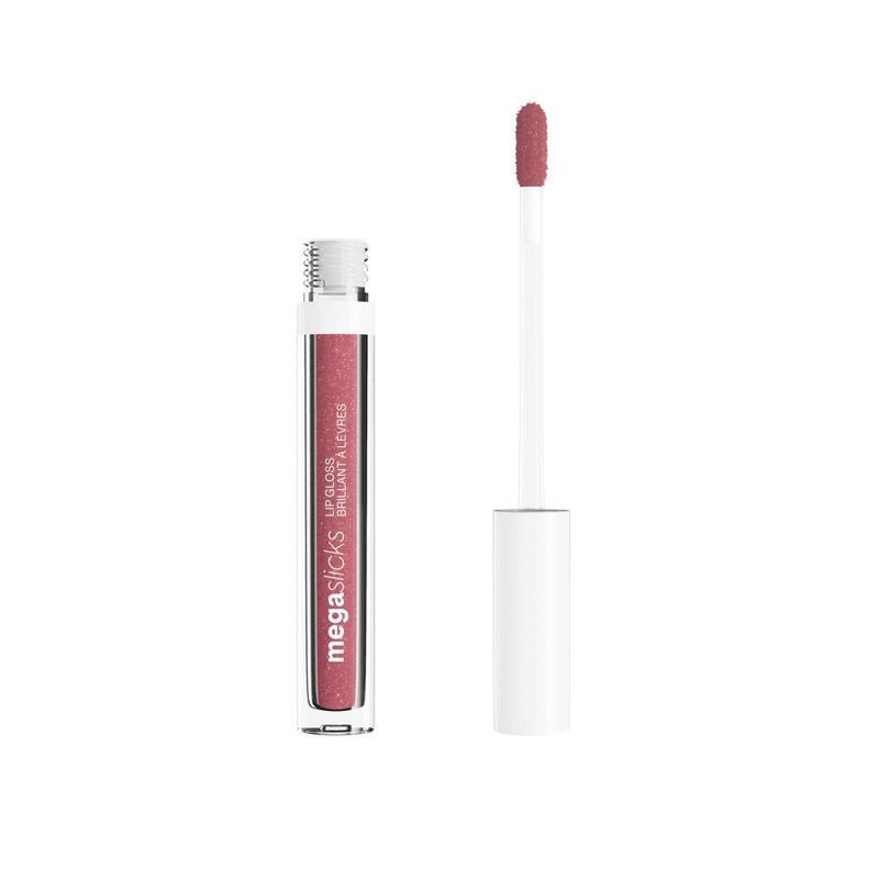 slide 1 of 4, Wet n Wild MegaSlicks Lip Gloss - Past Curfew - 0.07 fl oz, 0.07 fl oz