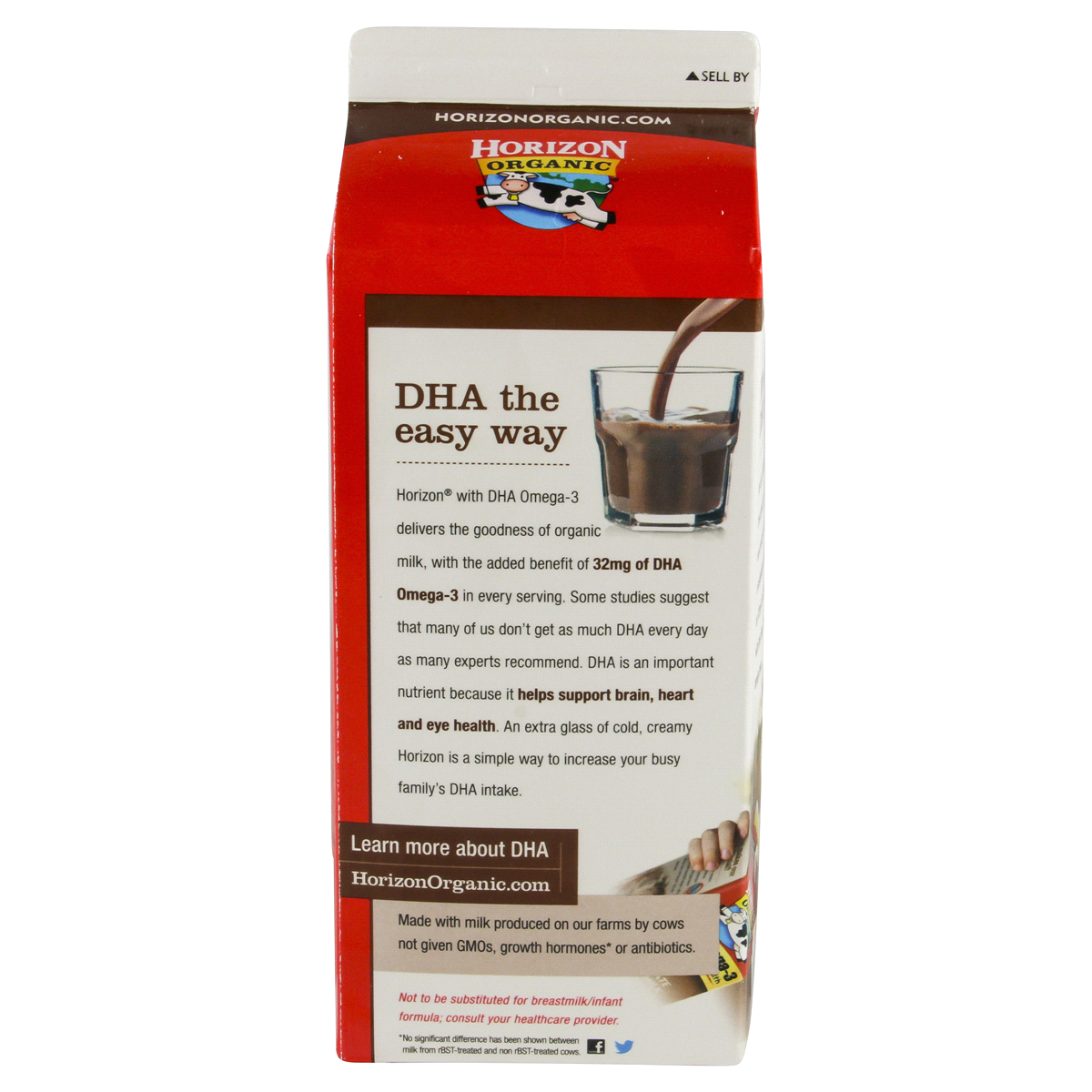 slide 6 of 6, Horizon Organic Organic Chocolate Milk, 64 fl oz