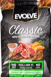 Evolve Classic Deboned Lamb&Brown Rice Recipe Super Premium Food For Dogs