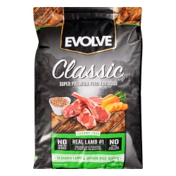 Evolve Classic Deboned Lamb&Brown Rice Recipe Super Premium Food For Dogs