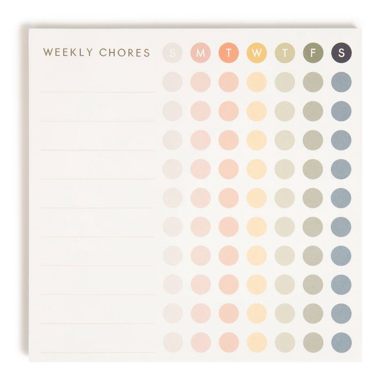 slide 3 of 7, U Brands 8''x8'' Chore Pad Bold, 1 ct