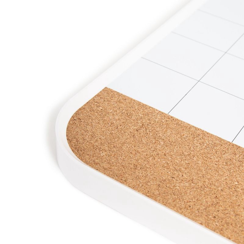 slide 3 of 7, U Brands 16"x20" Mod Frame 3-in-1 Planner Board - White, 1 ct