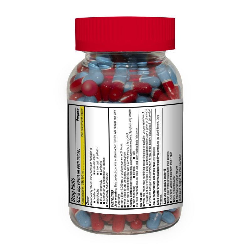 slide 4 of 5, Acetaminophen Rapid Release Tablets - 225ct - up&up™, 225 ct