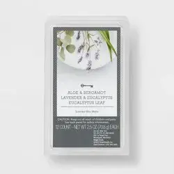 12 Cube Melt Wellness Aloe, Bergamot Lavender and Eucalyptus Leaf - Threshold™