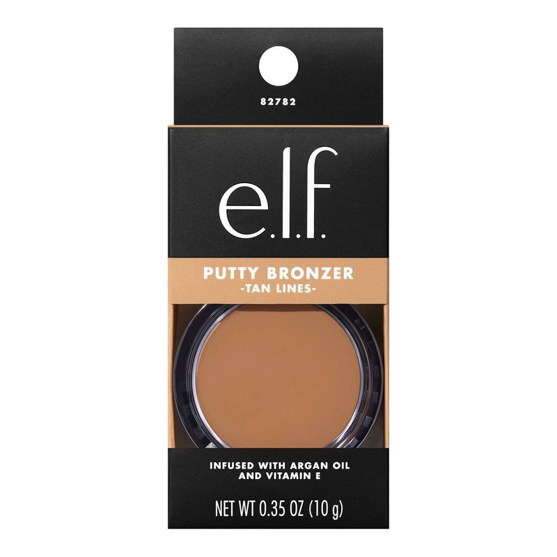 slide 6 of 7, e.l.f. Putty Bronzer - Tan Lines - 0.35oz, 0.35 oz