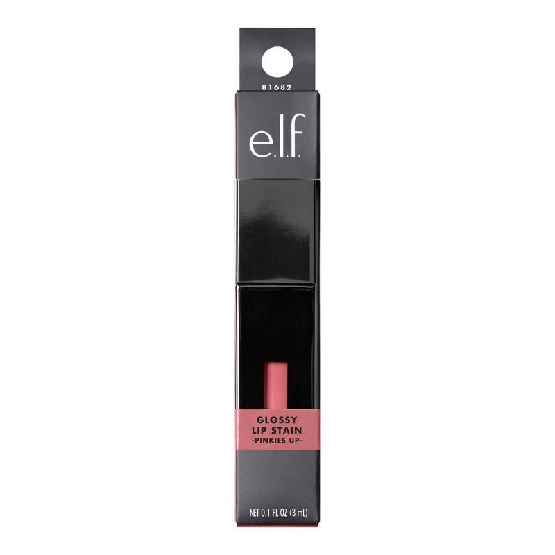 slide 6 of 7, e.l.f. Glossy Lip Stain - Pinkies Up - 0.1 fl oz, 0.1 fl oz