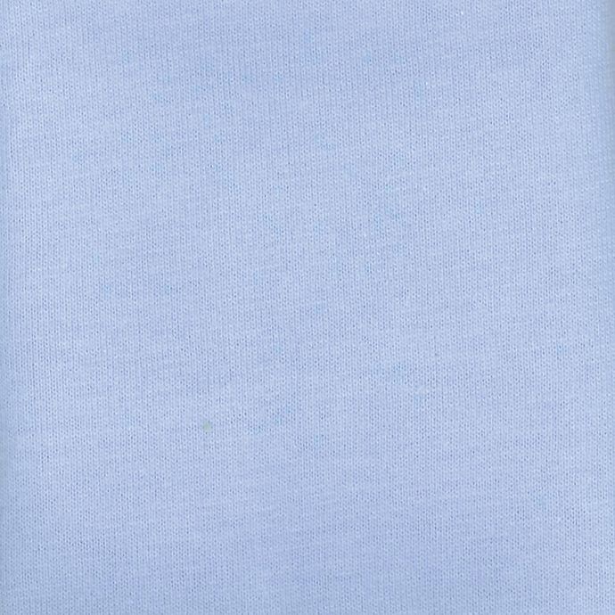 slide 3 of 3, Trend Lab Jersey Fitted Crib Sheet - Blue, 1 ct