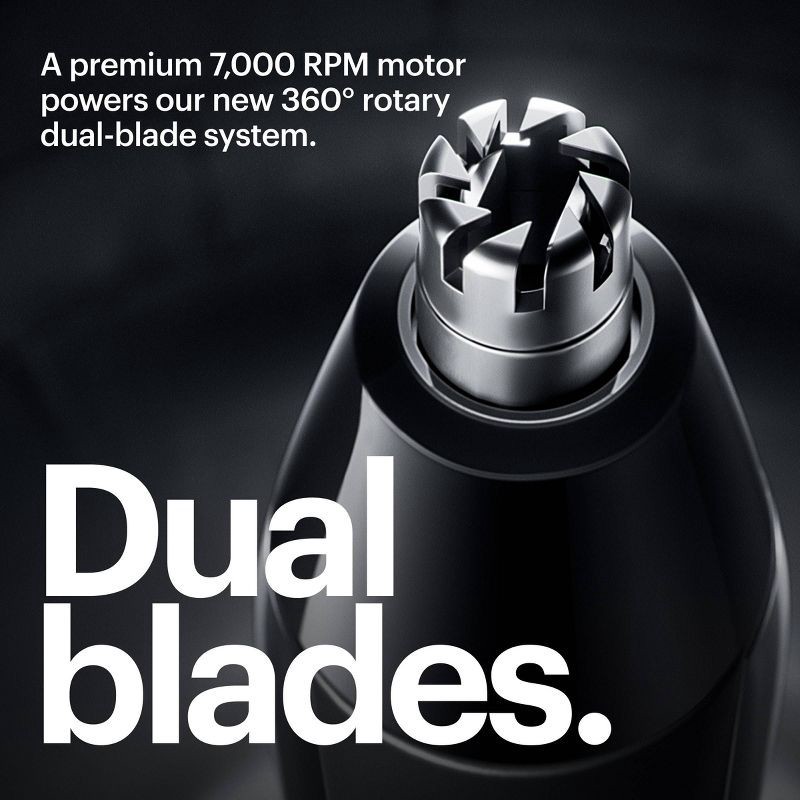 slide 6 of 11, MANSCAPED The Weed Whacker 2.0 Ear & Nose Hair Trimmer, SkinSafe Electric Clippers, Rechargeable Battery Shaver, 1 ct