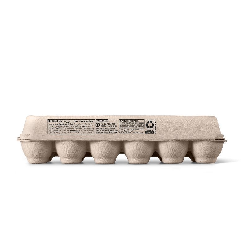 slide 3 of 3, Cage-Free Large White Fresh Grade A Eggs (CA SEFS Compliant) - 36oz/18ct - Good & Gather™ (Packaging May Vary), 18 ct; 36 oz