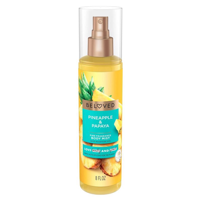 slide 1 of 6, Beloved Pineapple & Papaya Body Mist - 8 fl oz, 8 fl oz