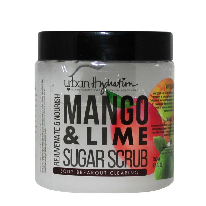 slide 1 of 7, Urban Hydration Rejuvenate and Nourish Mango and Lime Body Scrub - 8.5 fl oz, 8.5 fl oz
