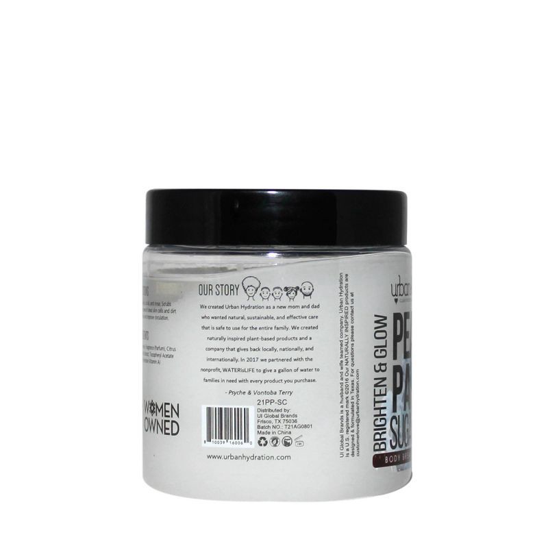 slide 2 of 5, Urban Hydration Brighten and Glow Peach and Papaya Sugar Scrub - 8.5 fl oz, 8.5 fl oz