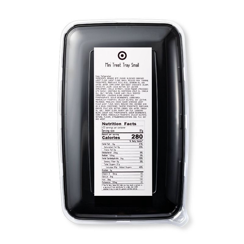 slide 3 of 3, Favorite Day Mini Treat Tray with Strawberries, Small, 14 oz