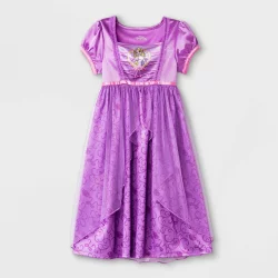 Toddler Girls' Disney Princess Rapunzel NightGown - Purple 3T
