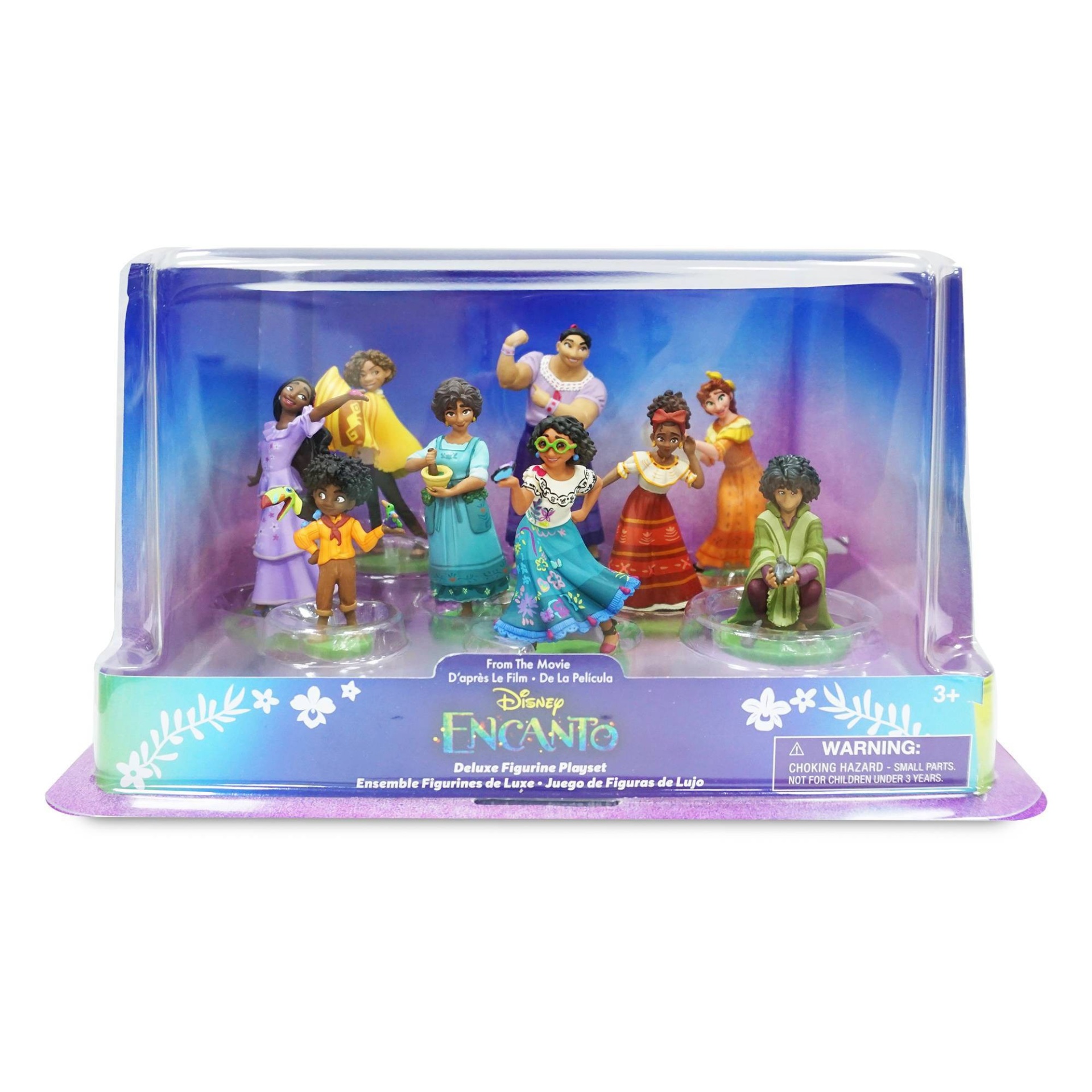 slide 1 of 3, Disney Encanto Deluxe Figurine Playset, 9 ct