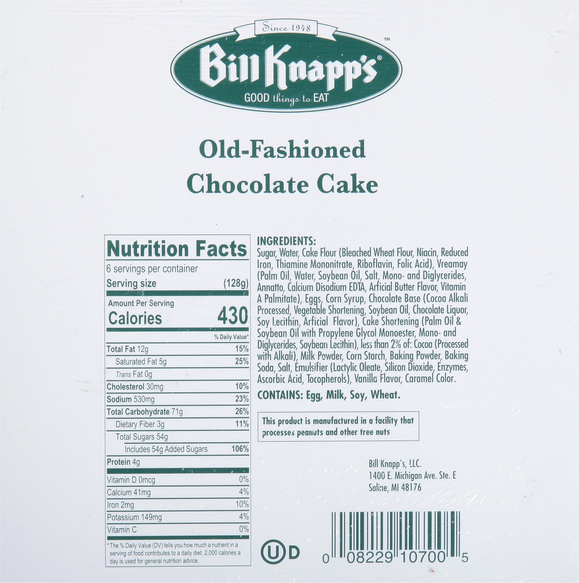 slide 7 of 13, Bill Knapp's Old-Fashioned Chocolate Cake 25 oz, 25 oz
