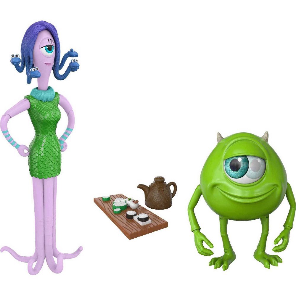 slide 3 of 6, Disney Pixar Featured Favorites Celia & Mike Wazowski Figures, 1 ct