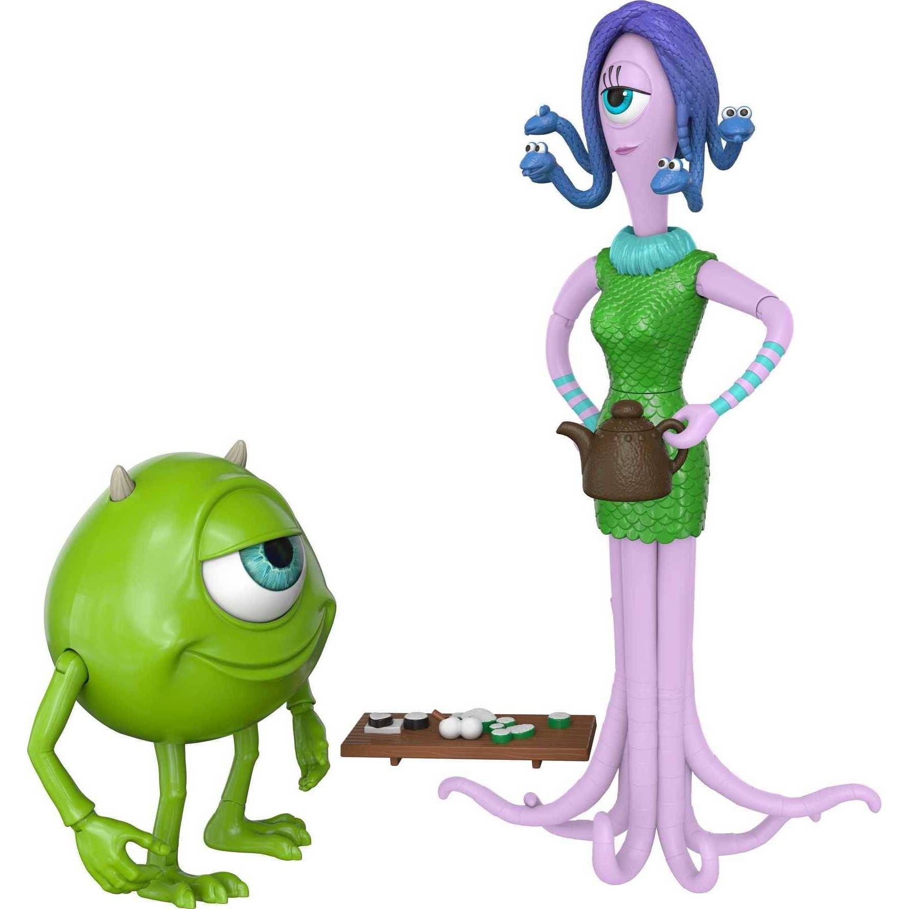 slide 1 of 6, Disney Pixar Featured Favorites Celia & Mike Wazowski Figures, 1 ct