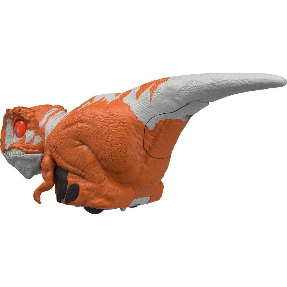 slide 2 of 5, Jurassic World: Dominion Uncaged Click Tracker Atrociraptor Red Dinosaur Toy, 1 ct