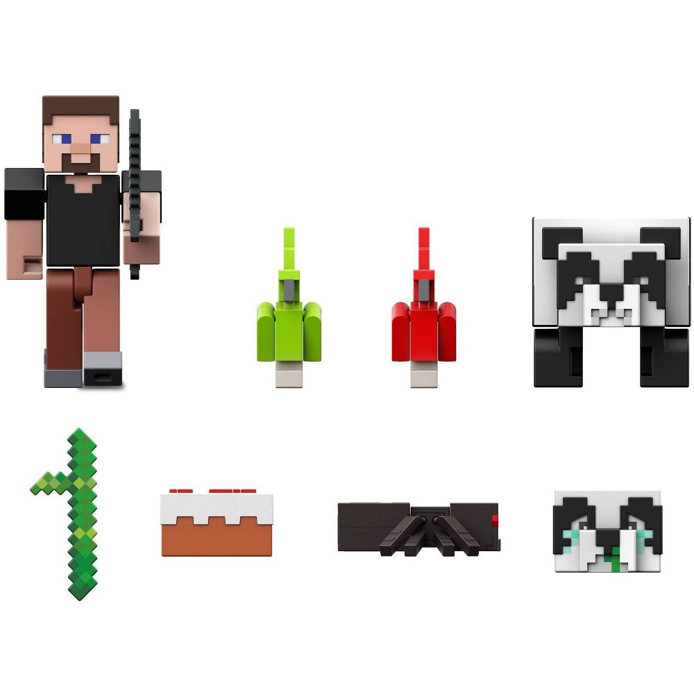 slide 4 of 6, Minecraft Panda's Birthday Party Adventure Pack (Target Exclusive), 1 ct