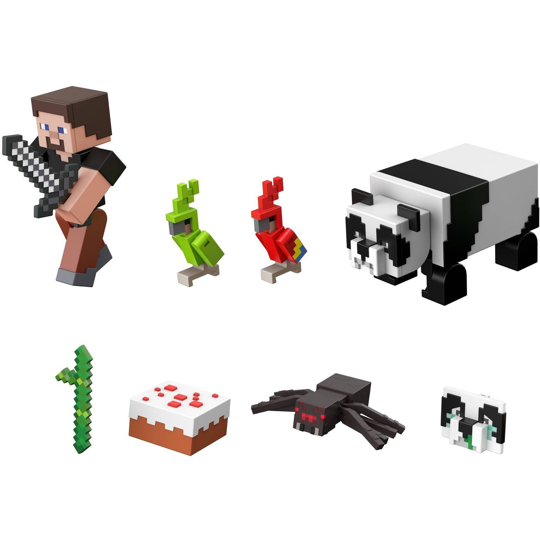 slide 1 of 6, Minecraft Panda's Birthday Party Adventure Pack (Target Exclusive), 1 ct