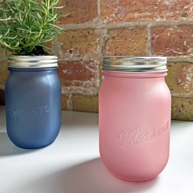 slide 2 of 7, Modern Sprout Pint Jars Flower Garden Seed Kits - Lavender, 1 ct