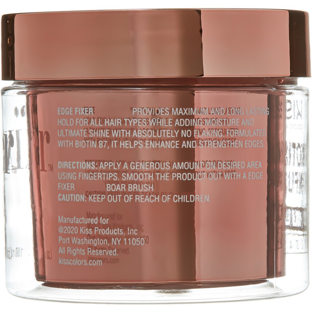 slide 3 of 6, KISS Products Colors & Care Maximum Hold Edge Fixer Hair Gel - Sweet Peach - 3.38 fl oz, 3.38 fl oz