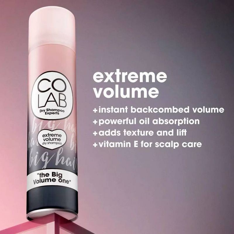 slide 4 of 7, COLAB Extreme Volume Supersize Volumizing Dry Shampoo - 8.3oz, 8.3 oz