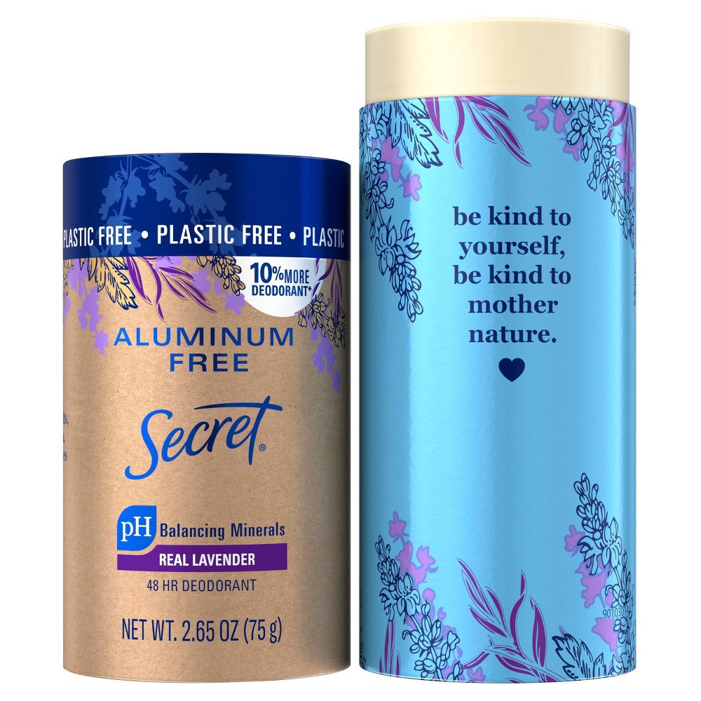 slide 2 of 5, Secret Women's Deodorant with Real Lavender - 2.65 fl oz, 2.65 fl oz