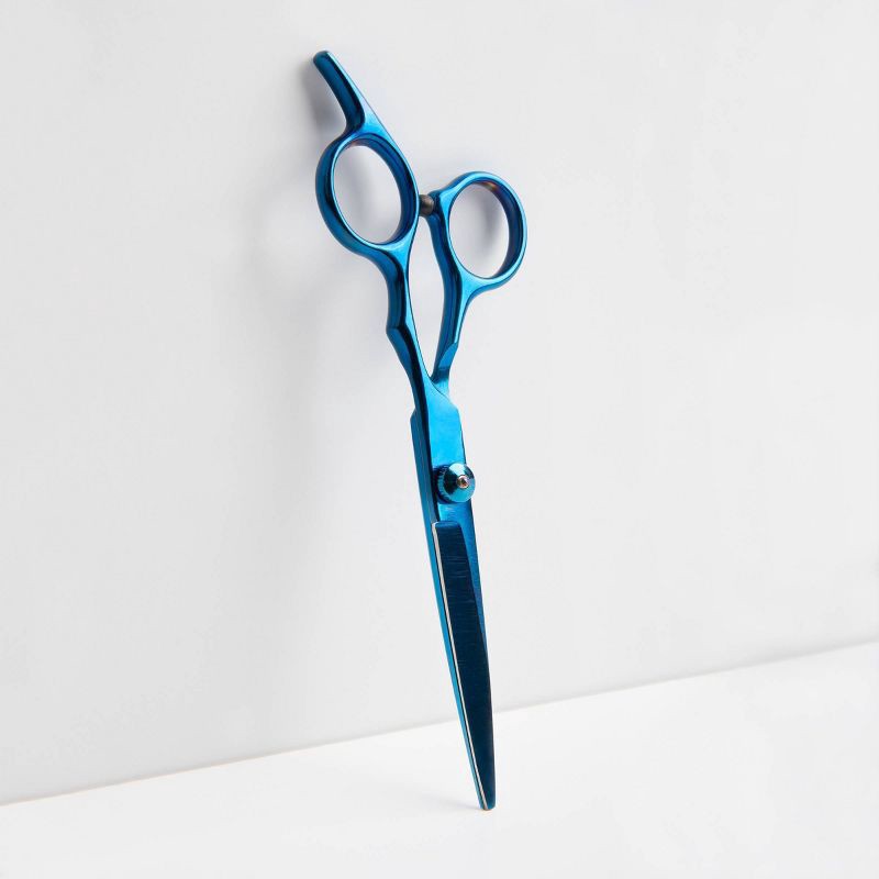 slide 3 of 3, Trim Hair Styling Shears - Blue, 1 ct