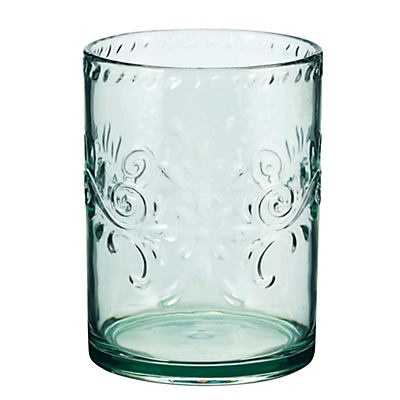 slide 1 of 1, Cocinaware Double Old Fashioned Fiesta Spanish Green Tumbler, 1 ct