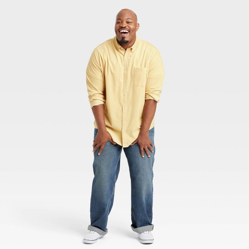 slide 13 of 14, Men's Brady Sneakers - Goodfellow & Co™ White 10.5: Lace Up, Padded Collar, Non Marking Outsole, 1 ct