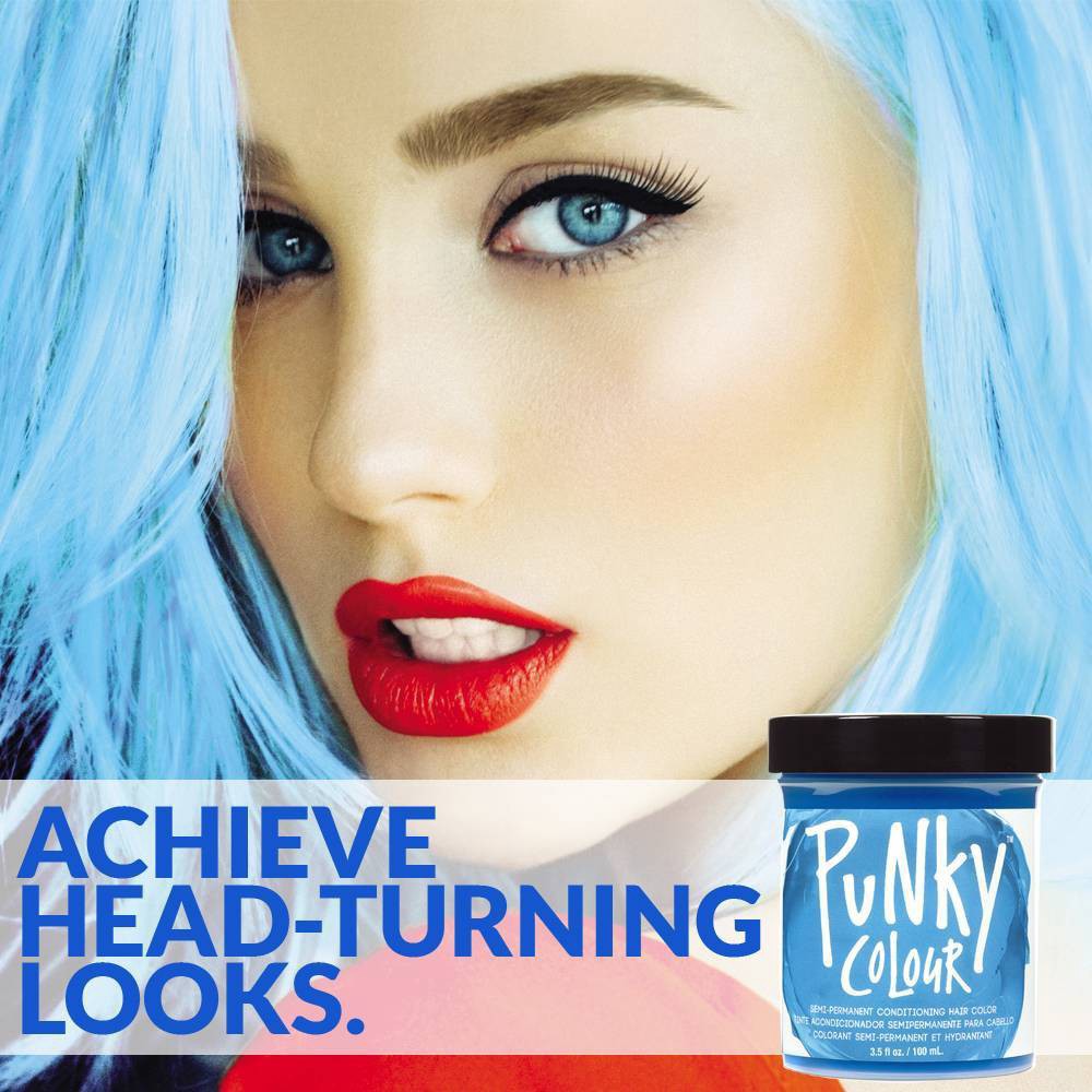 slide 2 of 5, Punky Colour Hair Color Kit - Blue - 3.5oz, 3.5 oz