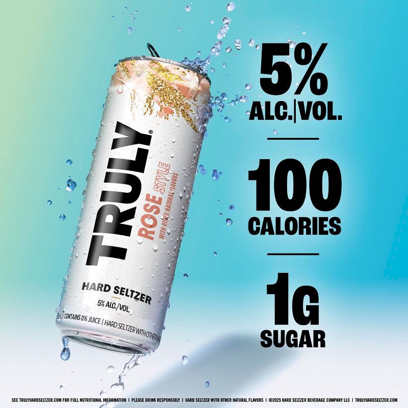 slide 5 of 8, Truly Spiked & Sparkling Truly Hard Seltzer Variety Pack - 12pk/12 fl oz Cans, 12 ct; 12 fl oz