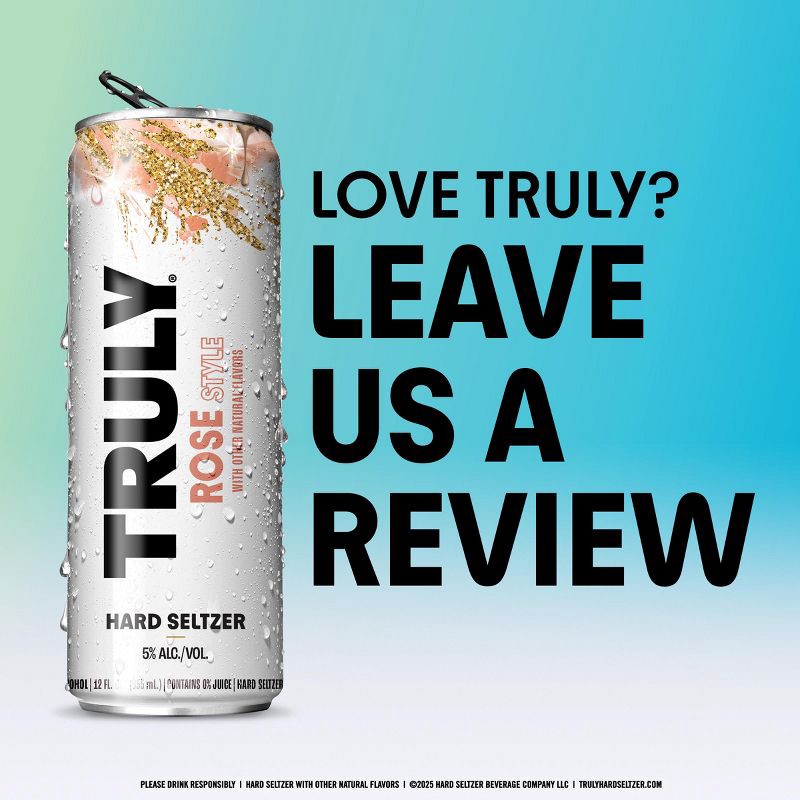 slide 7 of 8, Truly Spiked & Sparkling Truly Hard Seltzer Variety Pack - 12pk/12 fl oz Cans, 12 ct; 12 fl oz