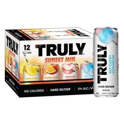 Truly Spiked & Sparkling Truly Hard Seltzer Variety Pack - 12pk/12 fl oz Cans