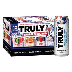 Truly Spiked & Sparkling Truly Hard Seltzer Variety Pack - 12pk/12 fl oz Cans