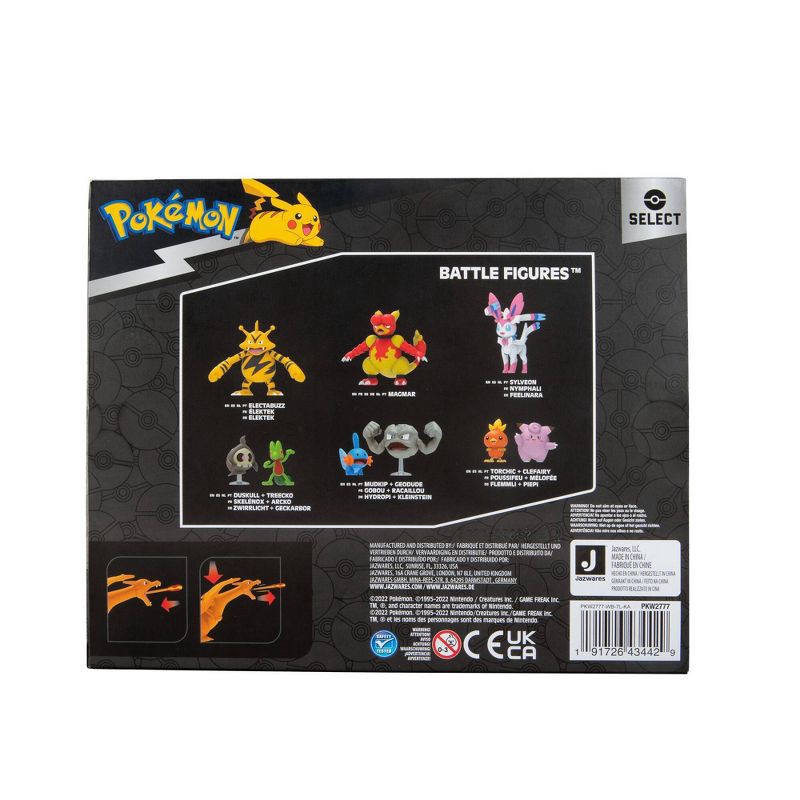  Pokemon Select Evolution 3 Pack - Features 2-Inch Charmander,  3-Inch Charmeleon and 4.5-Inch Charizard Battle Figures : Video Games