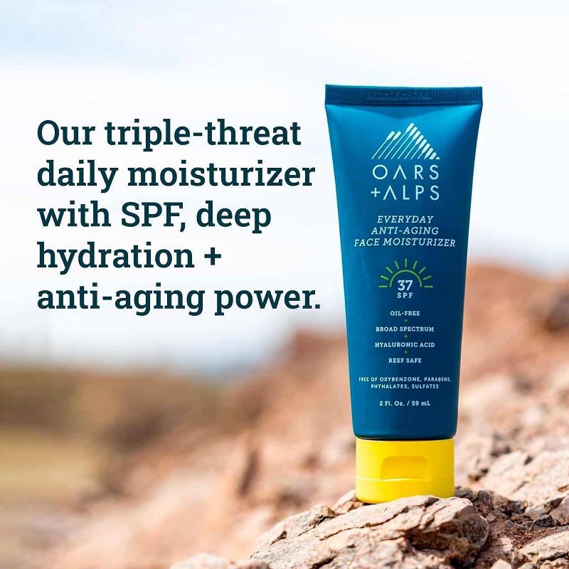 slide 3 of 9, OARS + ALPS Hybrid Sunscreen - SPF 37 - 2 fl oz, 37 x 2 fl oz