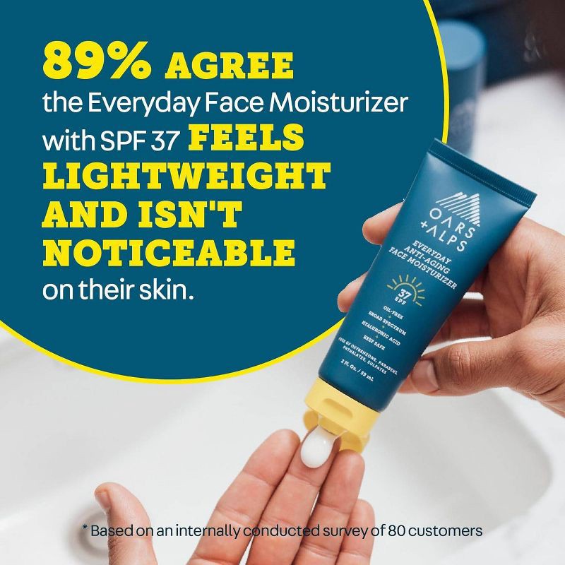 slide 4 of 9, OARS + ALPS Hybrid Sunscreen - SPF 37 - 2 fl oz, 37 x 2 fl oz