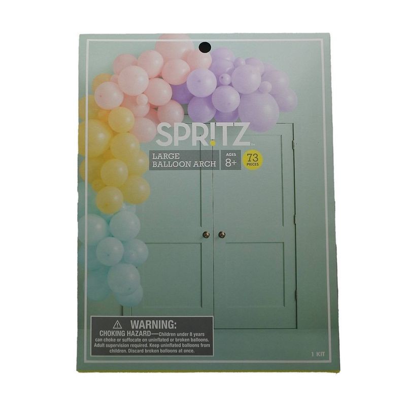 slide 2 of 5, Large Balloon Garland/Arch Pastels - Spritz™, 1 ct