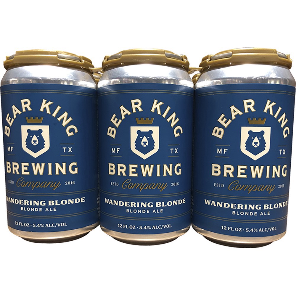 slide 1 of 1, Bear King Wandering Blonde, 6 ct; 12 oz