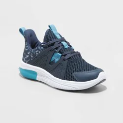 Kids' Stormy Lace-Up Performance Sneakers - All in Motion Navy 13