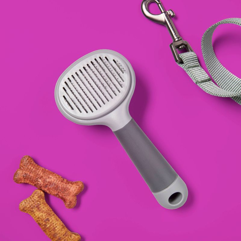 slide 2 of 3, Cat Brush Grooming Tool - up&up™, 1 ct