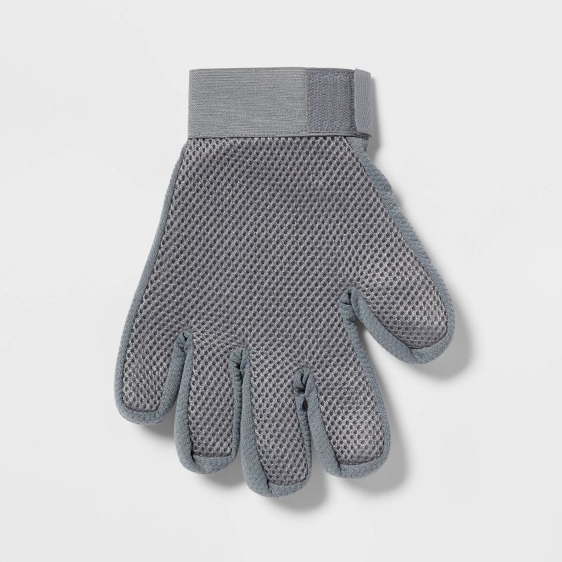 slide 3 of 3, Dog Glove Brush Grooming Tool - up&up™, 1 ct