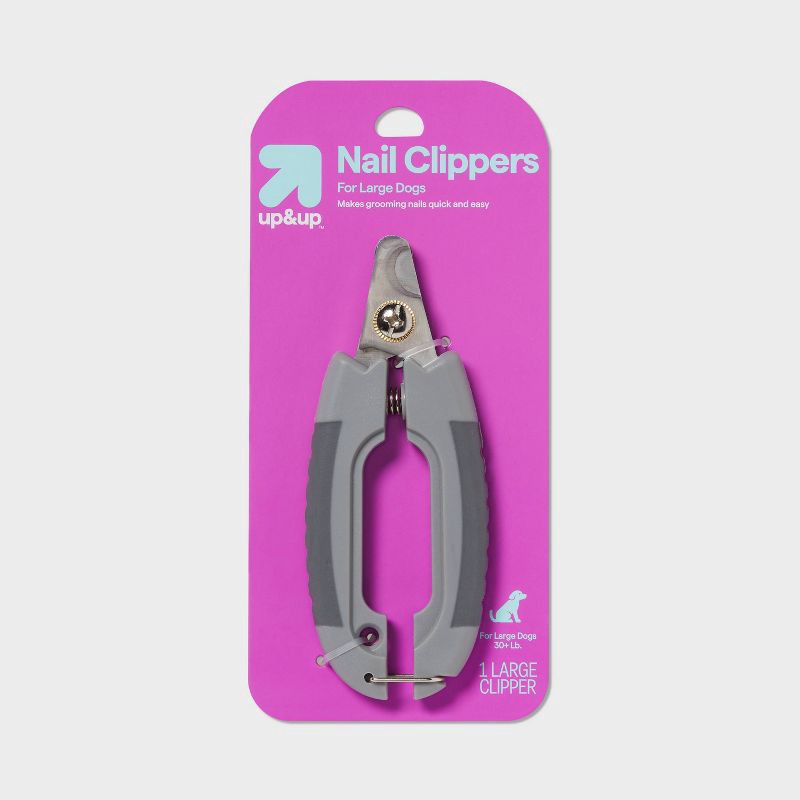 slide 1 of 3, Dog Nail Clipper Grooming Tool - L - up&up™, 1 ct