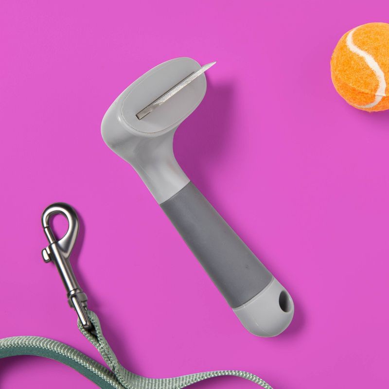 slide 2 of 3, Dog Deshedder Grooming Tool - up&up™, 1 ct